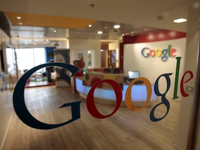 El logo de Google, una de las grandes empresas tecnol&oacute;gicas.