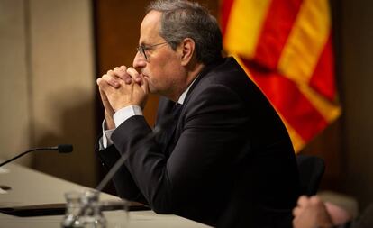 Catalan premier Quim Torra.