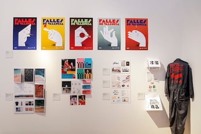 Muestra de carteles en la exposición Lo Mejor del Diseño en el Museo del Diseño de Barcelona. Cortesía: FAD