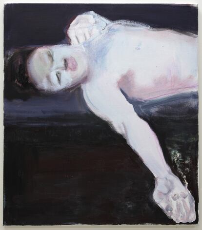 'Canary Death' (2006), de Marlene Dumas. 