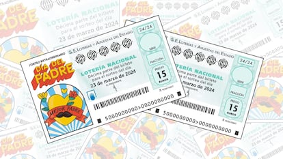 Sorteo Extraordinario de Lotería Nacional del Día del Padre ofrece un premio especial de 15 millones de euros al décimo.