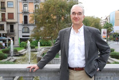 El biólogo Wiiliam Friedman, en su visita a San Sebastián este otoño. 