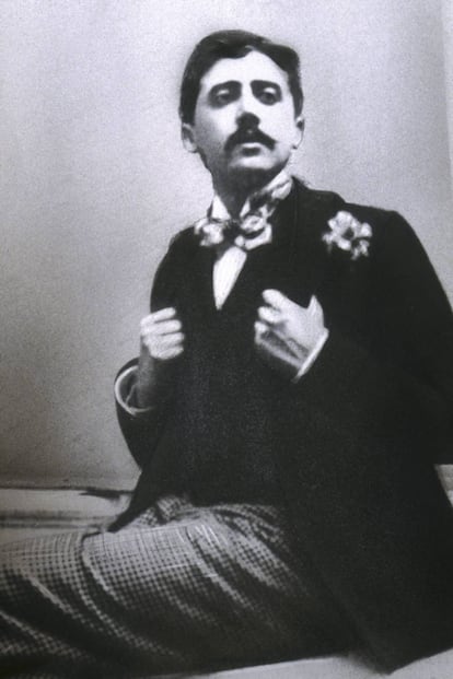 Retrato de Marcel Proust.