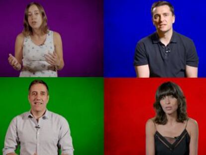 Periodistas del EL PAÍS participan en la campaña It Gets Better, que busca dar apoyo a jóvenes LGBT+ que se sienten incomprendidos o sufren agresiones coincidiendo con el Orgullo Mundial de Madrid