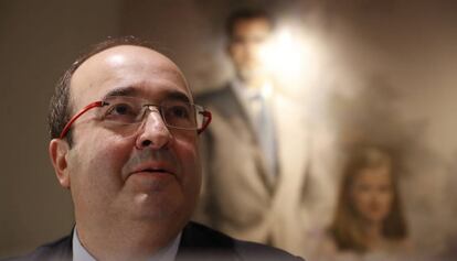 El líder del PSC, Miquel Iceta.