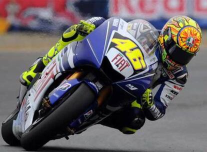 Rossi, durante la carrera