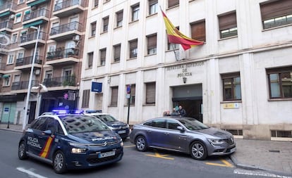 Sede de la Jefatura Superior de la Policía Nacional en Murcia.