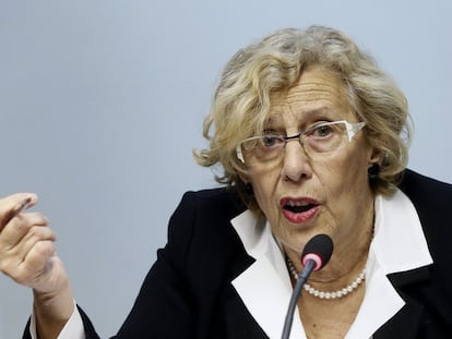 L'alcaldessa de Madrid, Manuela Carmena.