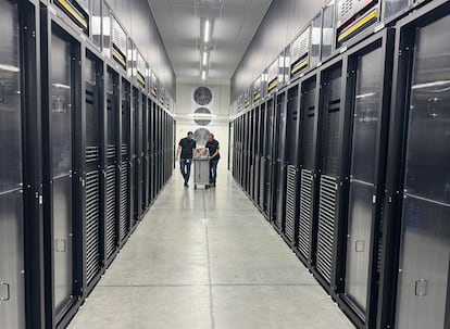 Centro de datos de Apple en Tjele, cerca de Viborg (Dinamarca).