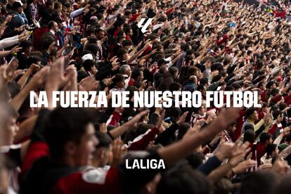 Imagen de la nueva campaña de renovación de marca de LaLiga de cara a la próxima temporada.