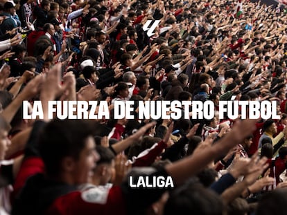Imagen de la nueva campaña de renovación de marca de LaLiga de cara a la próxima temporada.
