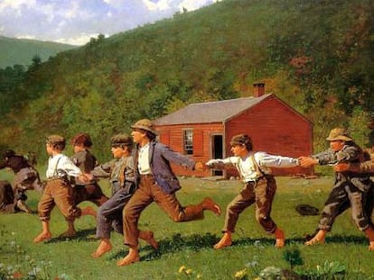 'Snap the whip', de Winslow Homer.