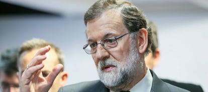 El presidente del Gobierno español, Mariano Rajoy