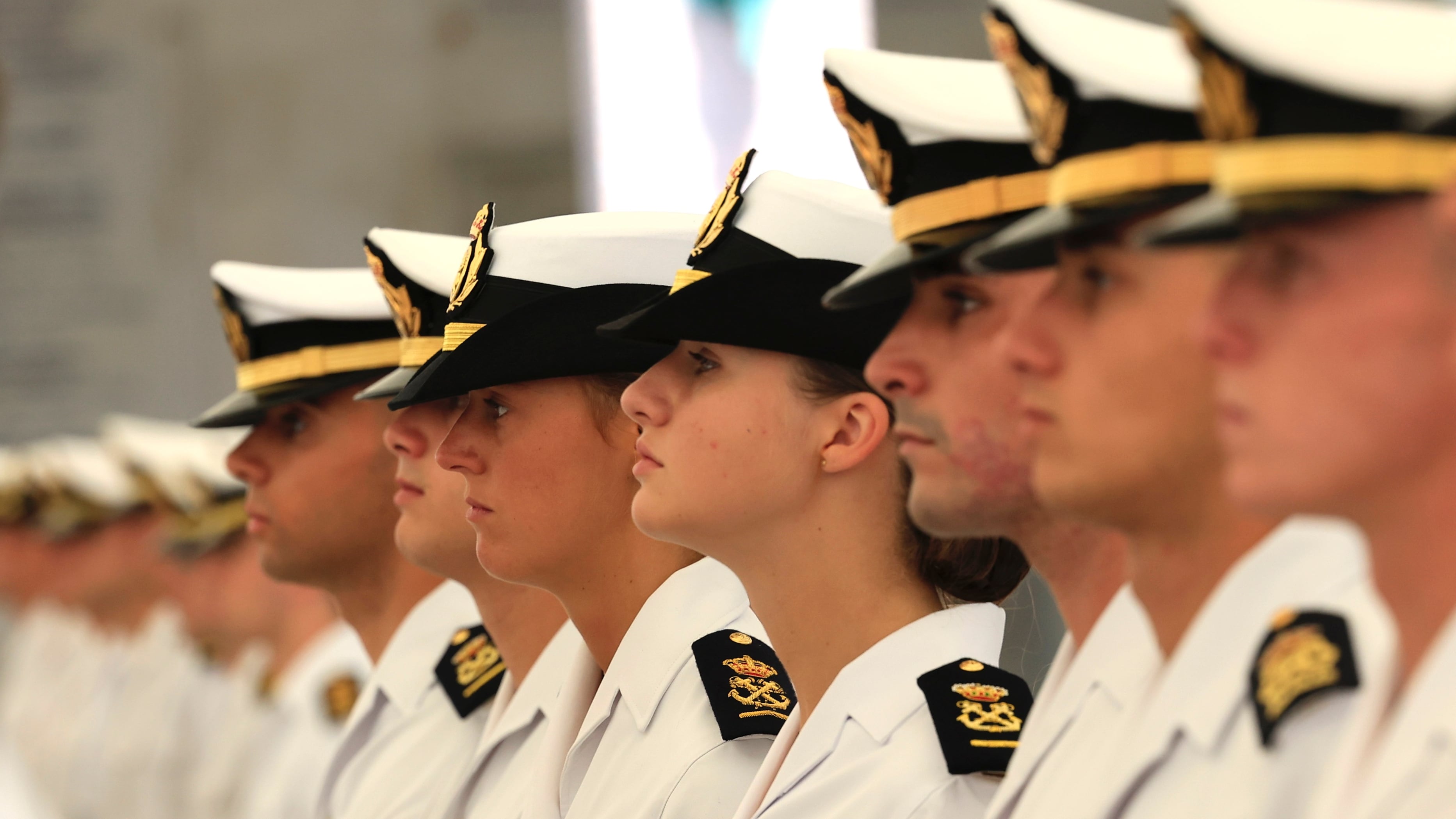 Así ha sido la primera jornada de la princesa Leonor en la Escuela Naval Militar