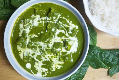 Palak paneer