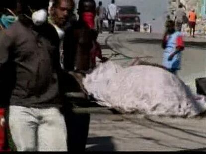 Se calcula que ya se han enterrado en Haití cerca de 70.000 cadáveres