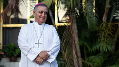 Salvador Rangel Mendoza en la casa episcopal de Chilpancingo, en febrero de 2022.