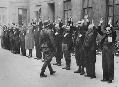 Imagen del gueto de Varsovia, desde donde miles de personas fueron trasladadas a Treblinka y otros campos de concentración.