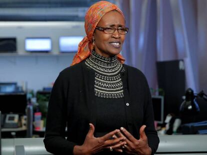 Winnie Byanyima, directora ejecutiva de Oxfam Internacional.  