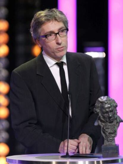 David Trueba recoge el Goya a mejor director.