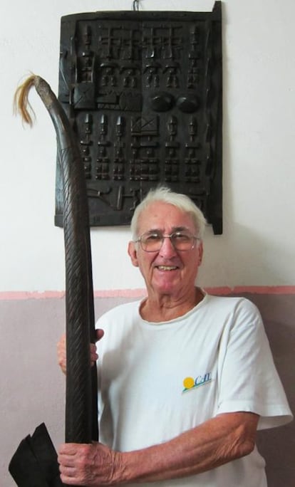 Dauchez integra los elementos tradicionales en sus obras de teatro.