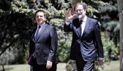 El presidente del Gobierno, Mariano Rajoy, recibe a Jüri Ratas, primer ministro de Estonia.