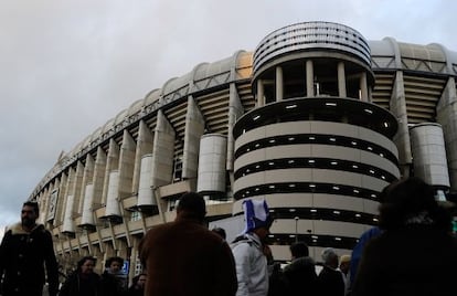 Vista exterior del Bernabéu.