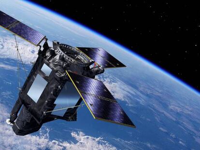 Ilustración facilitada del satélite español Seosat-Ingenio.