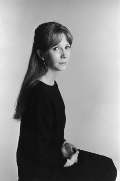 La actriz Julie Harris, retratada en 1970.