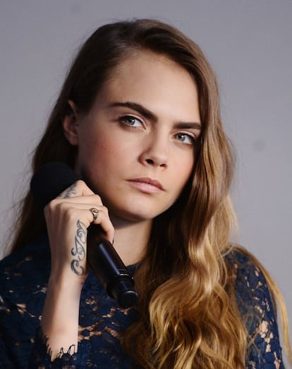 Cara Delevingne, la modelo que ha anunciado recientemente que deja las pasarelas.