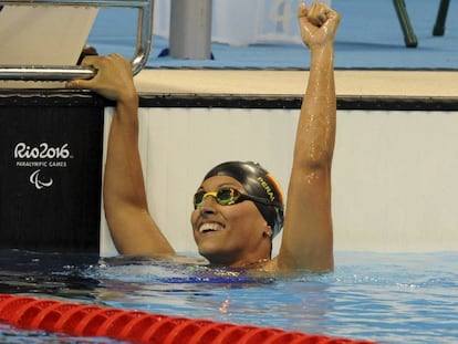 La nadadora Teresa Perales en los Juegos Paral&iacute;mpicos de R&iacute;o.