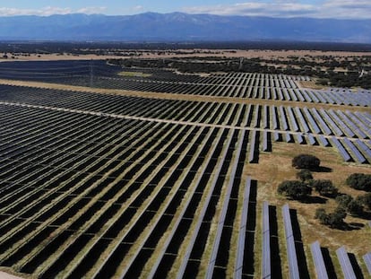 Planta fotovoltaica en Trujillo, Cáceres.