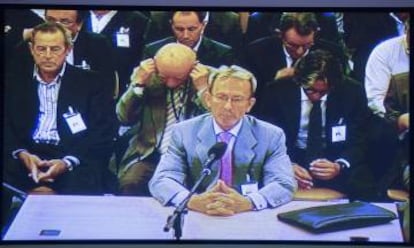 Vista del juicio contra la ex cúpula de Forum Filatélico.