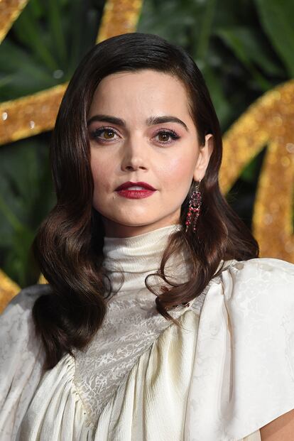 El look victoriano de Jenna Coleman. 