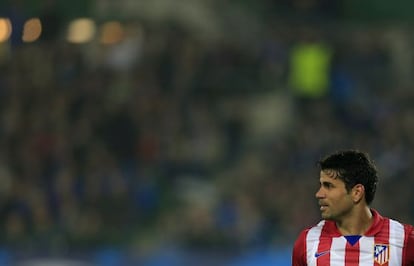 Diego Costa, durante el partido de Viena. 