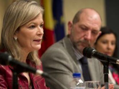 La portavoz del CGPJ, Gabriela Bravo, en las jornadas de Alicante.