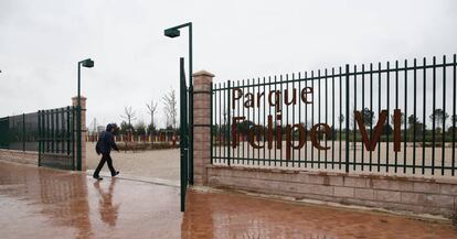 Parque Felipe VI en Madrid.