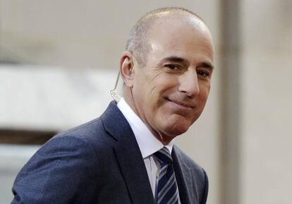 Matt Lauer, expresentador estrella de la NBC.