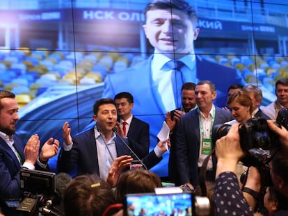 Volodymyr Zelensky, nuevo Presidente de Ucrania.