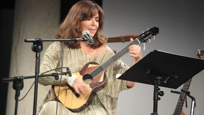 Actuaci&oacute;n de Mar&iacute;a del Mar Bonet en el festival Serenates el 23 de junio.