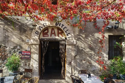 El bar Vitelli, en Sàvoca.