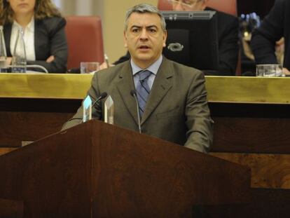 Javier de Andrés, diputado general de Álava.