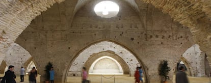 Interior de las Reales Atarazanas de Sevilla, en 2009.