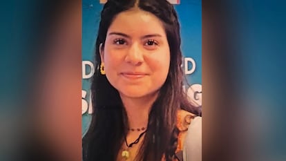 Ana Ameli, joven senderista desaparecida en el Ajusco, el pasado 13 de julio.
