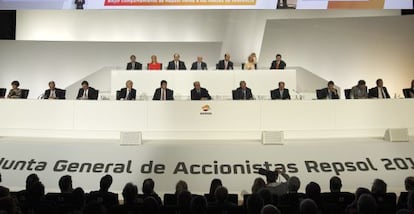 Junta de Accionistas de Repsol, el 31 de mayo de 2013.