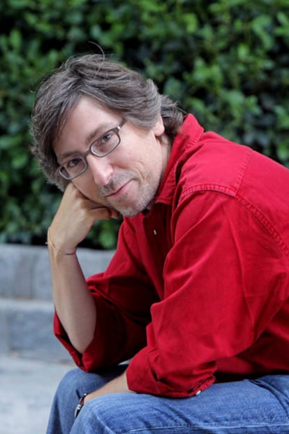 David Trueba, director de la serie <i>¿Qué fue de Jorge Sanz?,</i> en una imagen de 2008.