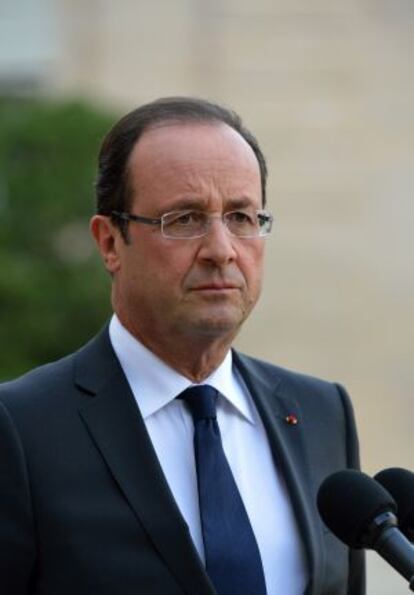 El presidente de Francia, François Hollande.