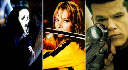 'Scream 3', 'Kill Bill' y 'Jason Bourne'.