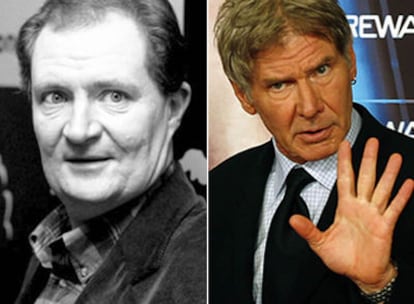 Jim Broadbent y Harrison Ford