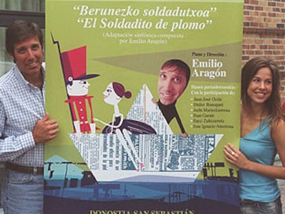 Emilio Aragón colabora con la música en el País Vasco